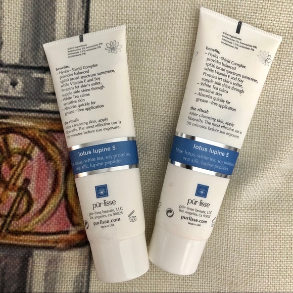 Pūr-liss (2) SPF 30 Sunscreen sealed 1.7oz each - Picture 2 of 2